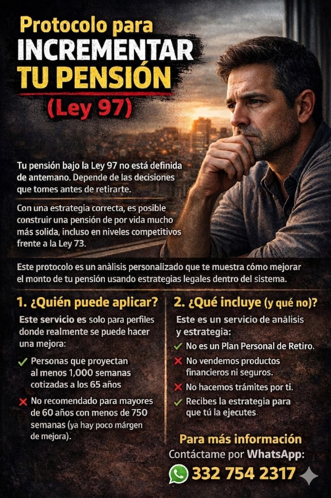 Protocolo Estrategia de Pensión Ley 97